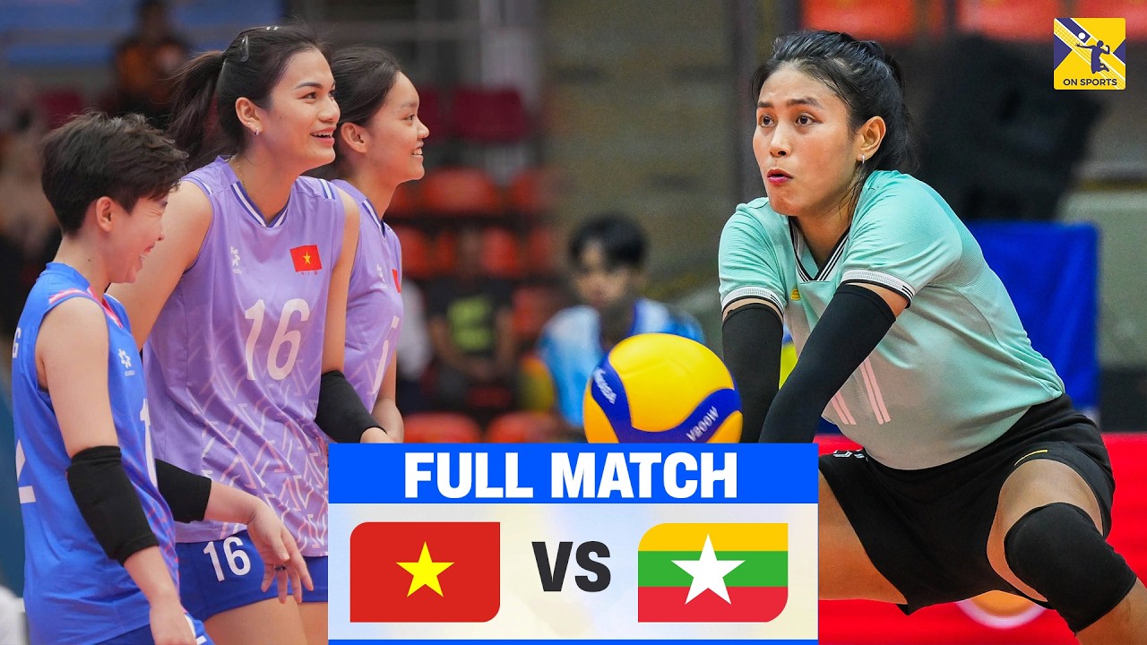 FULL HD | VIET NAM vs. MYANMAR | Như Quỳnh - Ánh Thảo phô diễn đẳng cấp