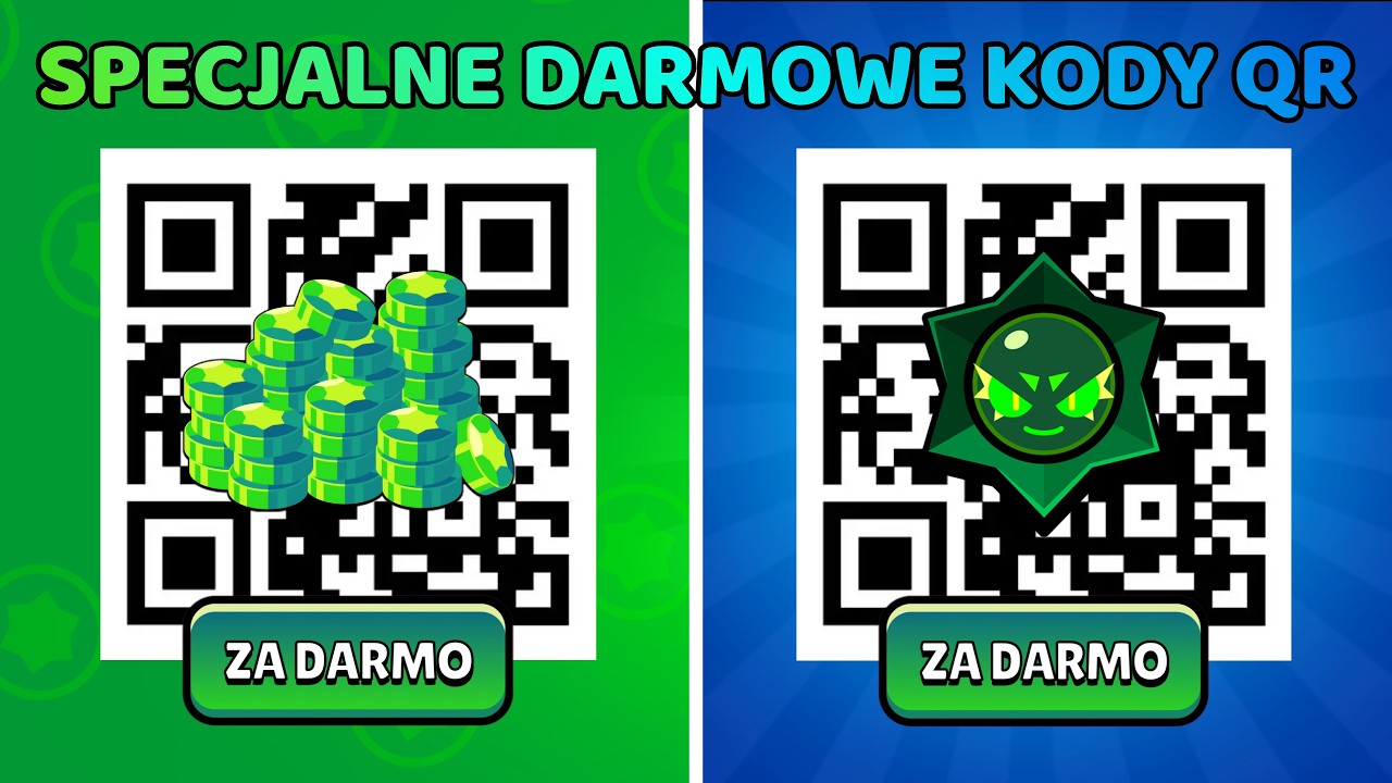 ✅NAJNOWSZE DZIAŁAJĄCE 3 KODY QR na ULTRA DROPA i GEMY w BRAWL STARS! 🤩