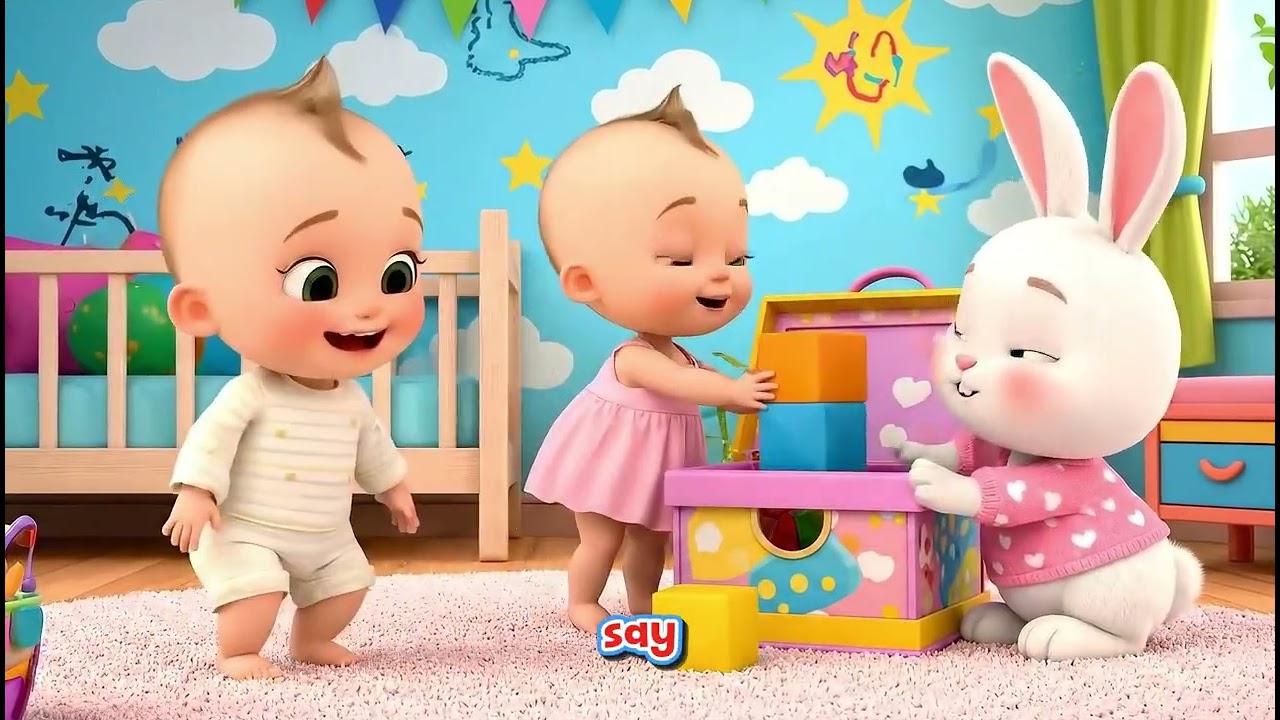 Bunny’s Christmas Song 🎅🐰 | Fun Kids Christmas Music | Cute Bunny Cartoon