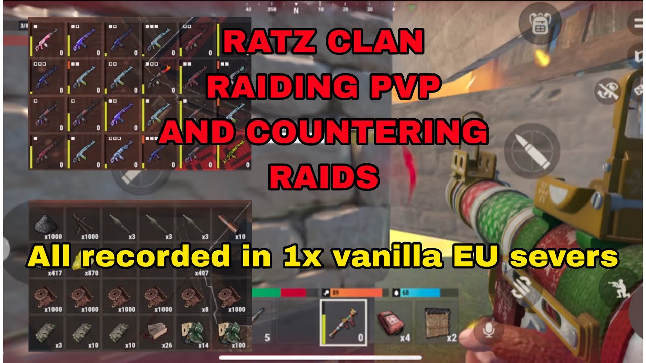 PvP raiding a and countering raids Oxide Mobile 