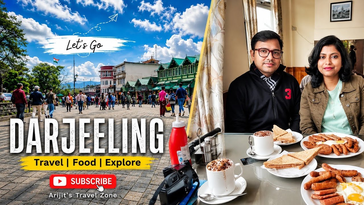 Nokdara to Darjeeling 2025| Darjeeling famous Restaurants| Hotel Tibet Home | দার্জিলিং ভ্রমণ গাইড|