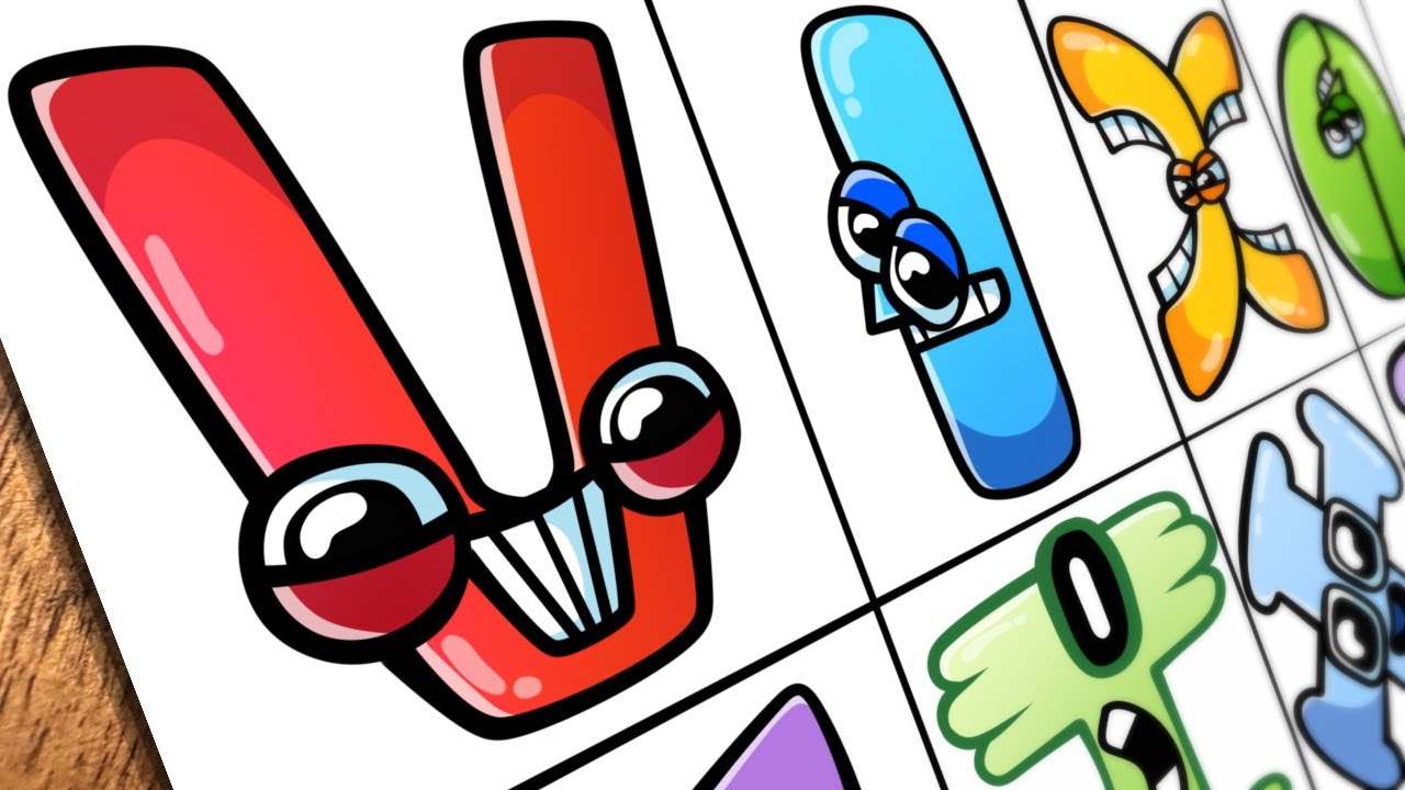 Drawing Alphabet Lore But Something is WEIRD (A-L) / How to draw Alphabet Lore MEME