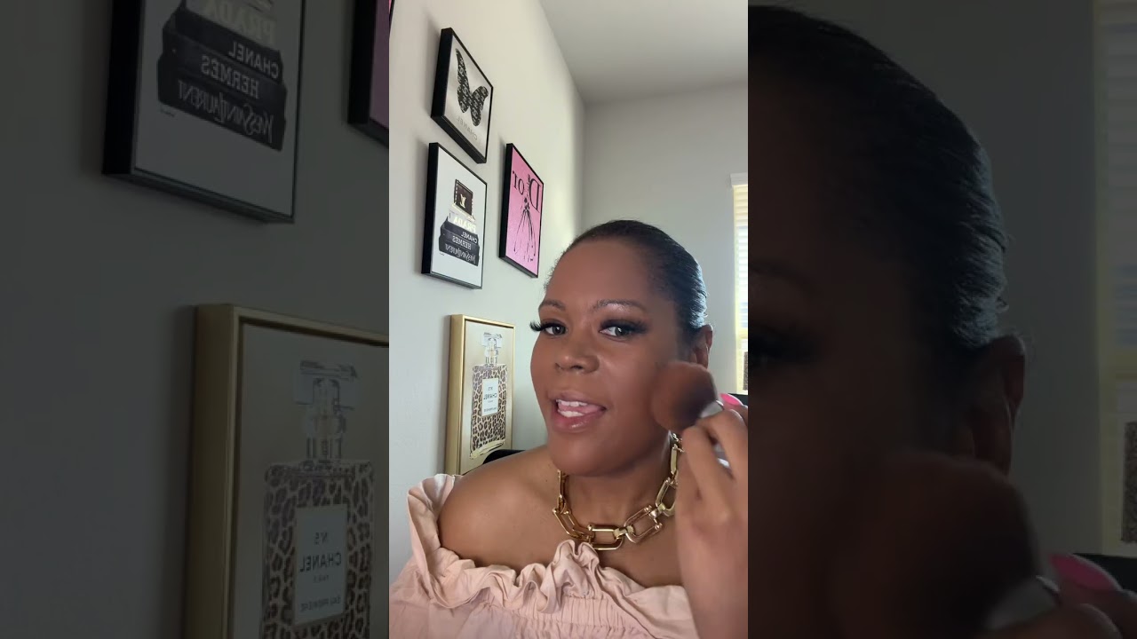 #fypyoutube #makeup #beginnerfriendlymakeupforblackwomen #fypシ゚viral #grwm 