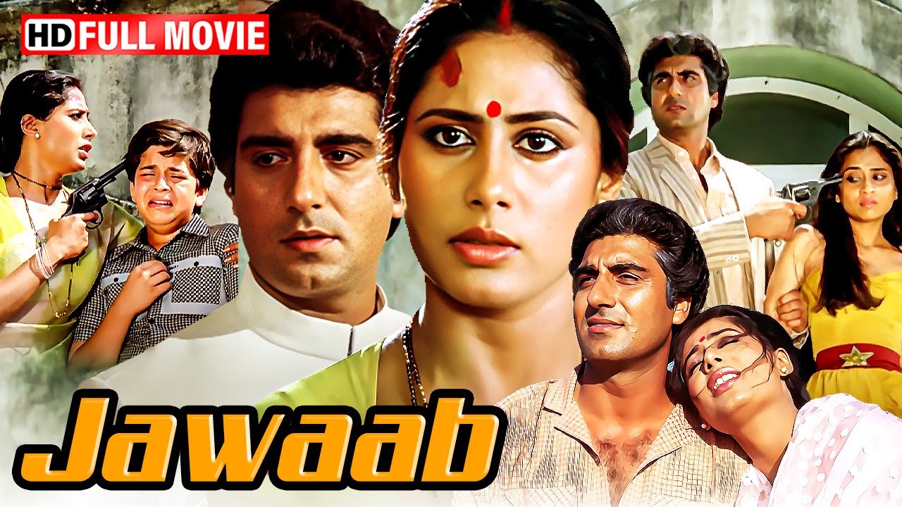 Jawaab (1985) Full Movie HD | Raj Babbar, Smita Patil, Danny Denzongpa | Classic Hindi Thriller
