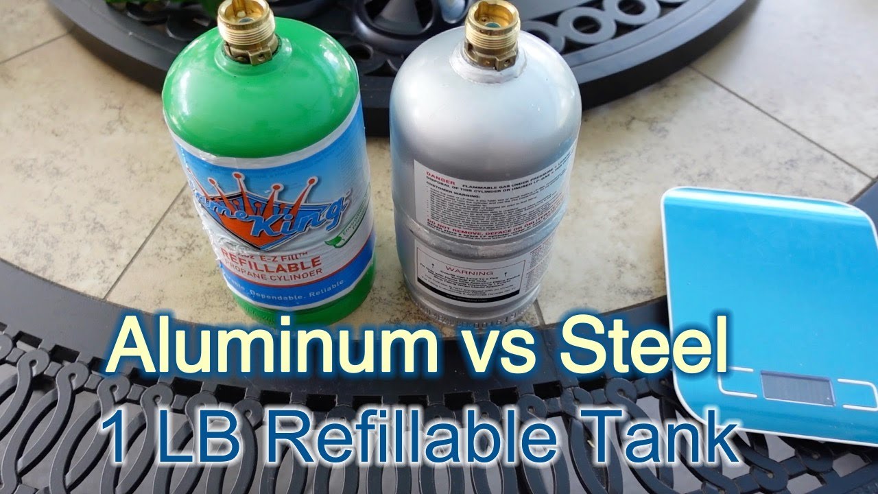 Aluminum vs Steel Refillable Propane Tanks - Plus Valuable Tips