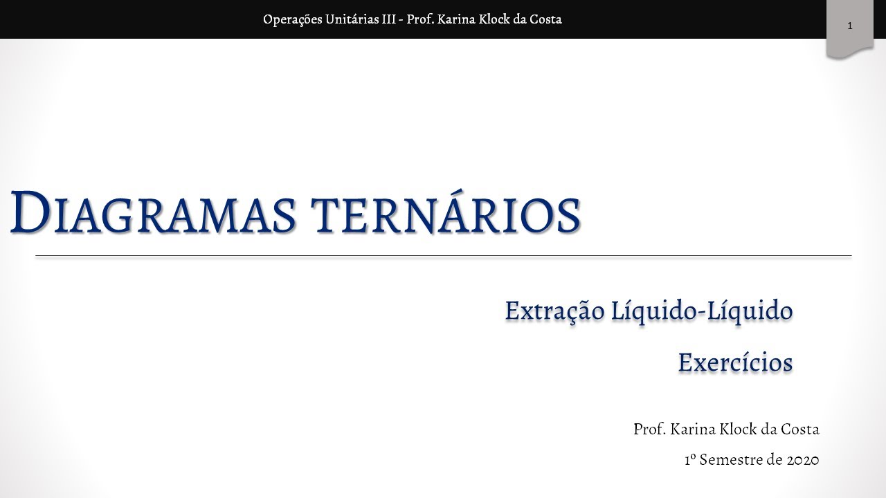 Diagramas ternários - Exercícios (parte 2)