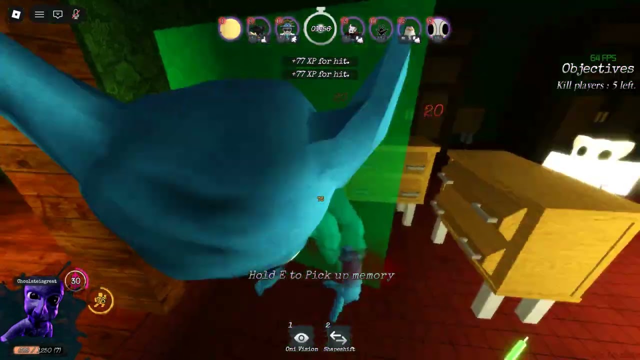 Pillar Chase 2: how to win as every monster (Part 4: Ao oni)