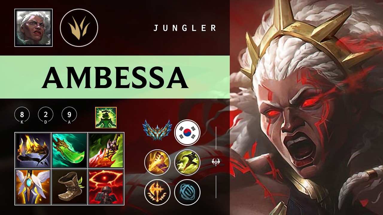 Ambessa Jungle vs Rek'Sai - KR Challenger Patch 26.05