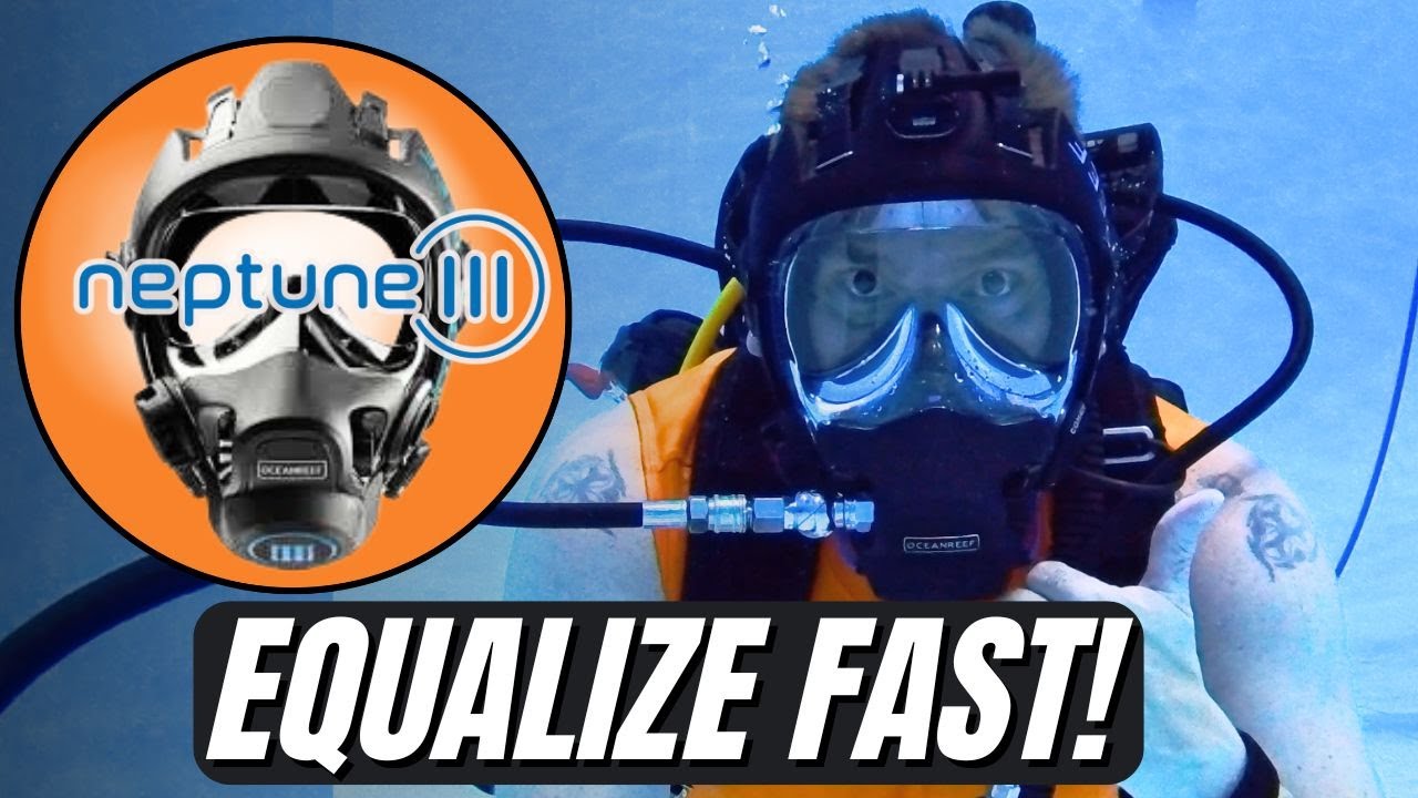 Neptune 3 Full Face Mask | How to Equalize Underwater
