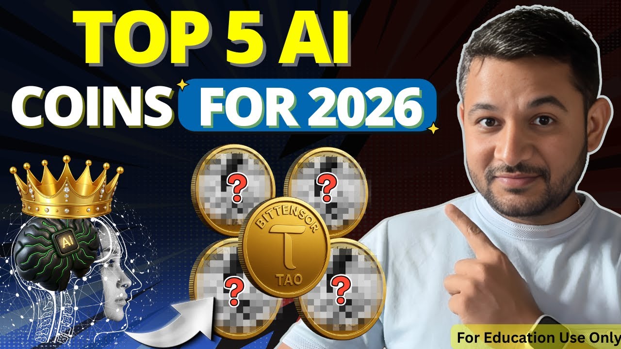 🔥 Why These Top 5 AI Crypto Coins That Could Explode by 2026?  (Explained)