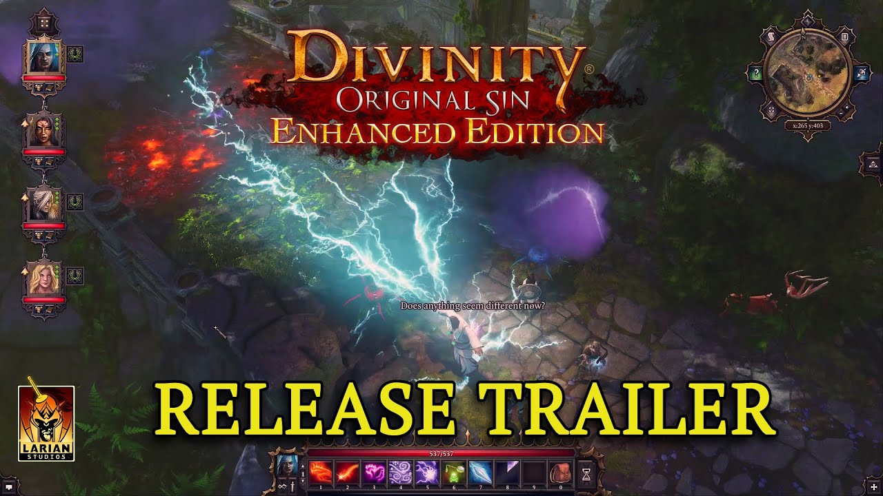Divinity: Original Sin - Enhanced Edition Release Trailer