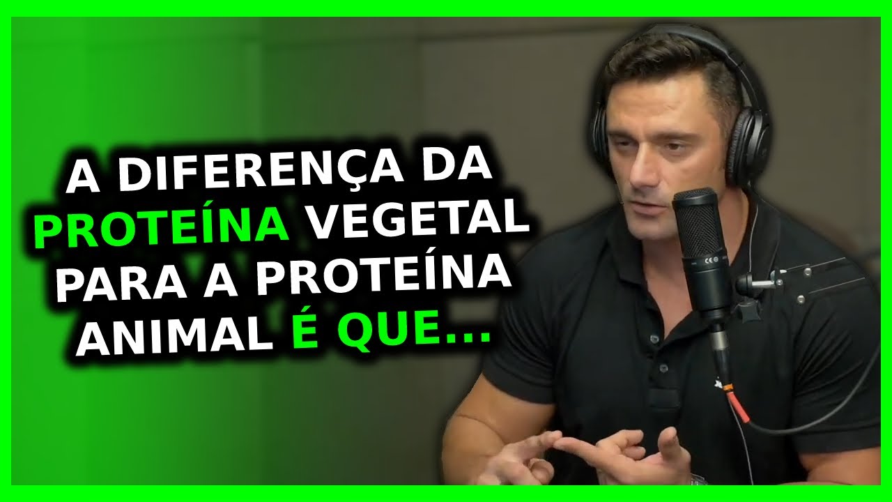DIFERENÇA ENTRE PROTEÍNA VEGETAL E PROTEÍNA ANIMAL? | Dudu Haluch Donatto Ironberg Podcast Cariani