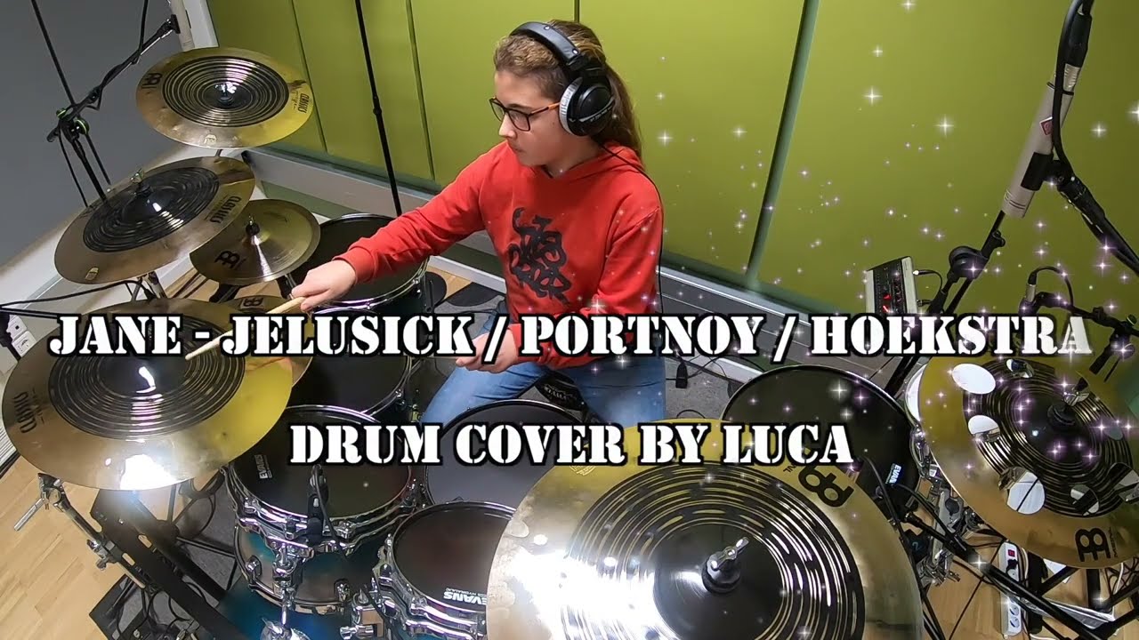 Jane - JEFFERSON STARSHIP - JELUSICK / PORTNOY / HOEKSTRA version - drum cover by LUCA