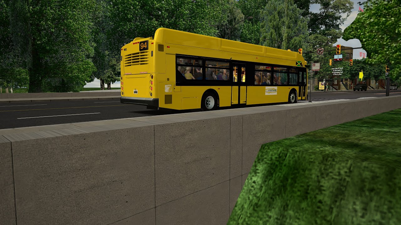 OMSI 2; JUTC New Flyer XN40; Cummins L9N-Allison B400R6 Powered; DXVK Graphics