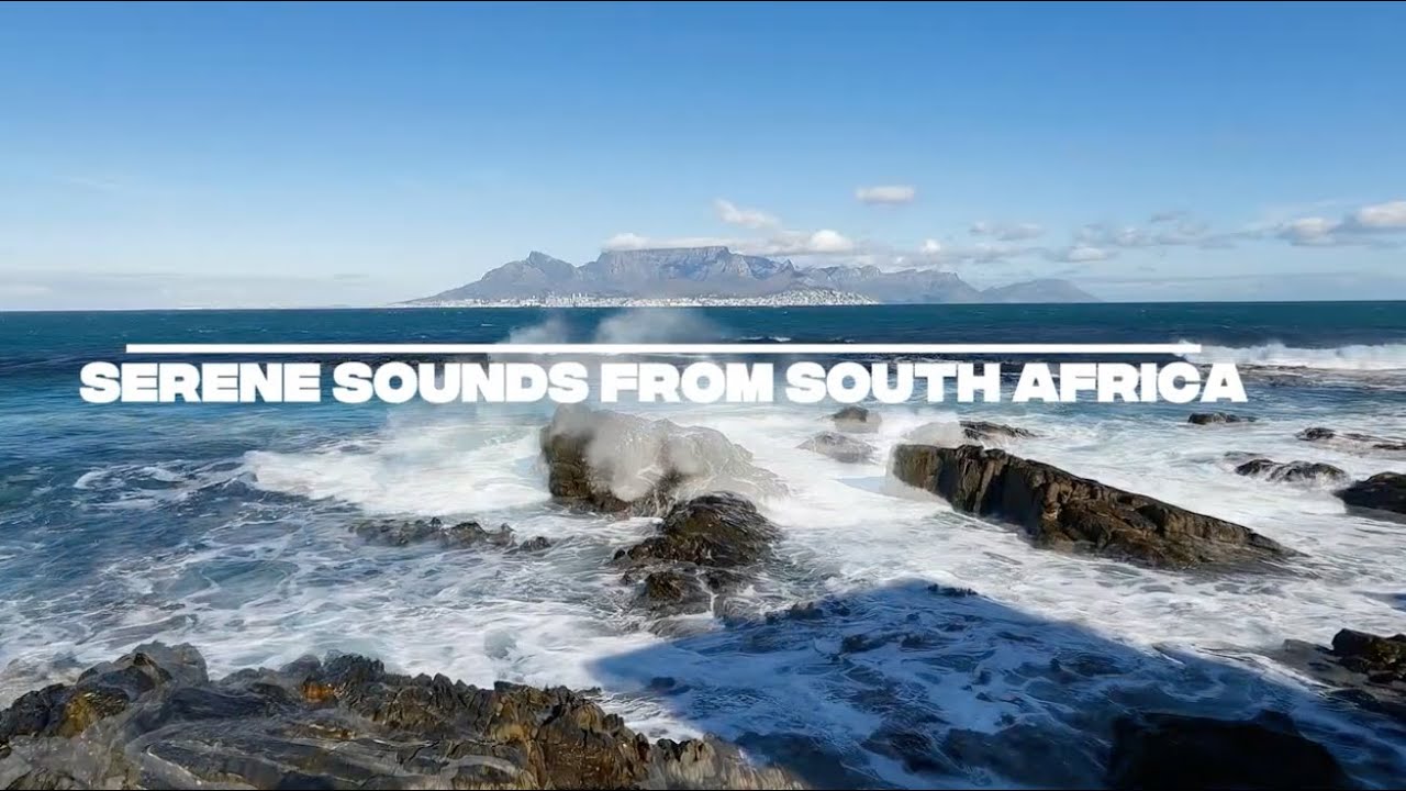 Relaxing Music for Stress Relief 🌊 Ocean Waves & Calm Music | From Cape Town, South Africa 🌿