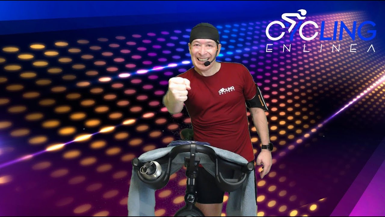 QUEMA CALORÍAS EXTRAS 🔥 con 🚴TU BICI!⚡🎧🎶  CLASE 710 de 49 minutos, disfruta la ruta y BAJA de peso!🏅