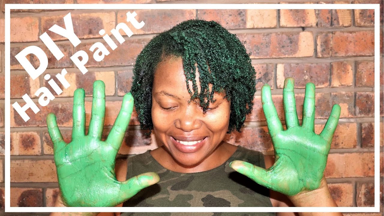 4C/4Type HAIR CARE | DIY HAIR PAINT/WAX | SOUTH AFRICAN YOUTUBERS