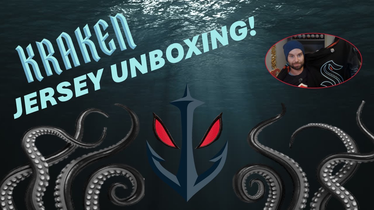 Seattle Kraken NHL Third Jersey Unboxing!