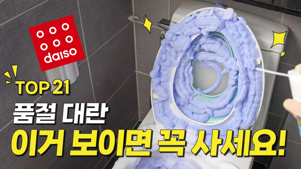 품절되기 전에 사야하는 21가지 아이템 몰아보기 | 다이소 추천템 | SNS인기 살림템 |