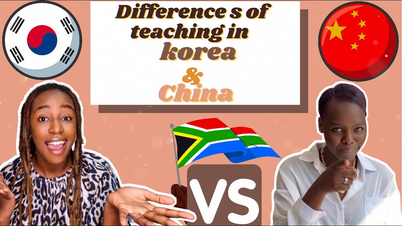 Teaching in China VS Teaching in Korea || South African Edition ft Thabby Shenge