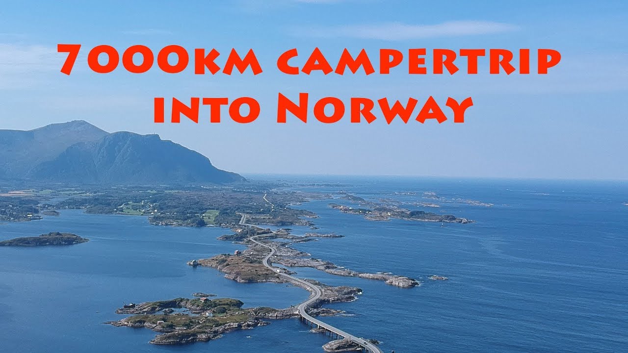 7000 km met de camper naar en door Noorwegen in 15 minuten.