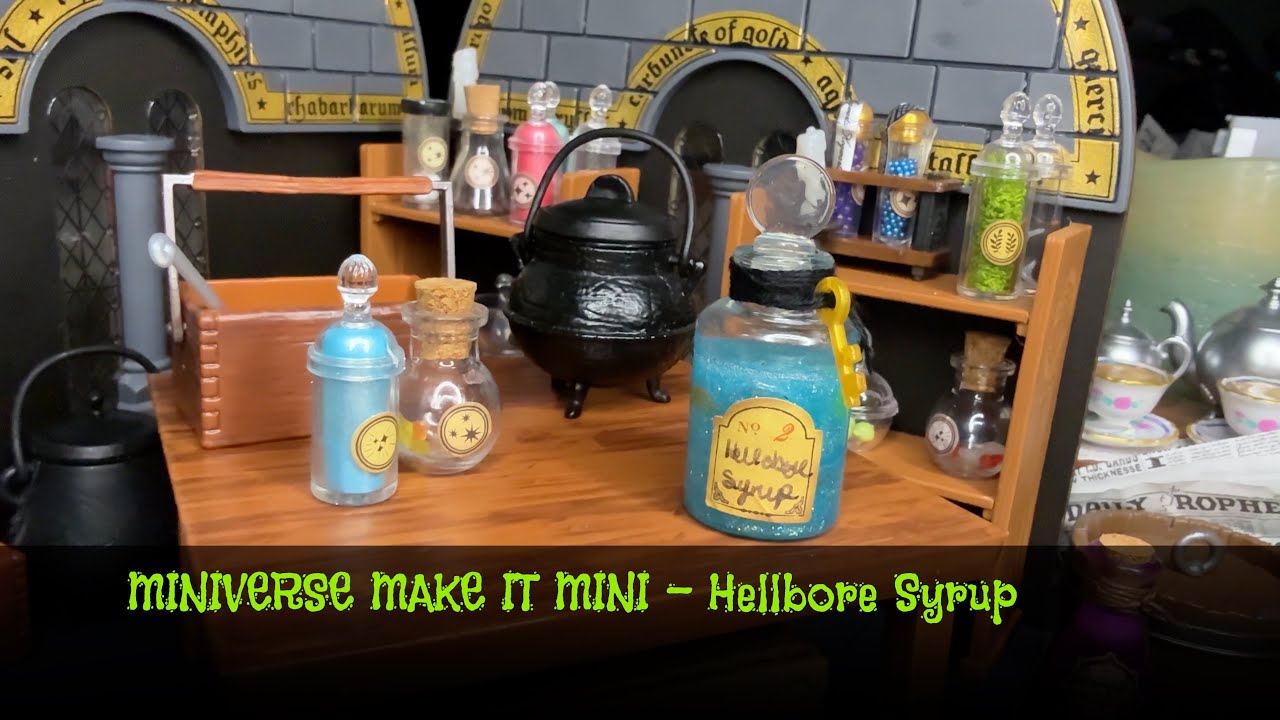 Build With Me! Miniverse - Harry Potter Potions - Hellbore Syrup
