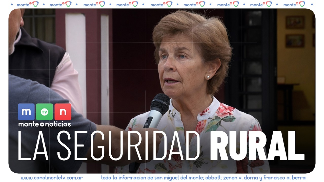 El delicado estado de la seguridad en el campo: conversación con la Sociedad Rural de Monte 05|03|26
