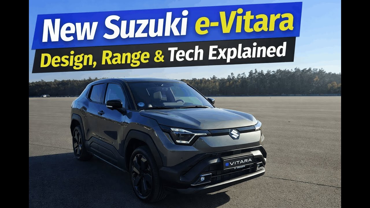 New Suzuki e-Vitara &ndash; Design, Range & Tech Explained