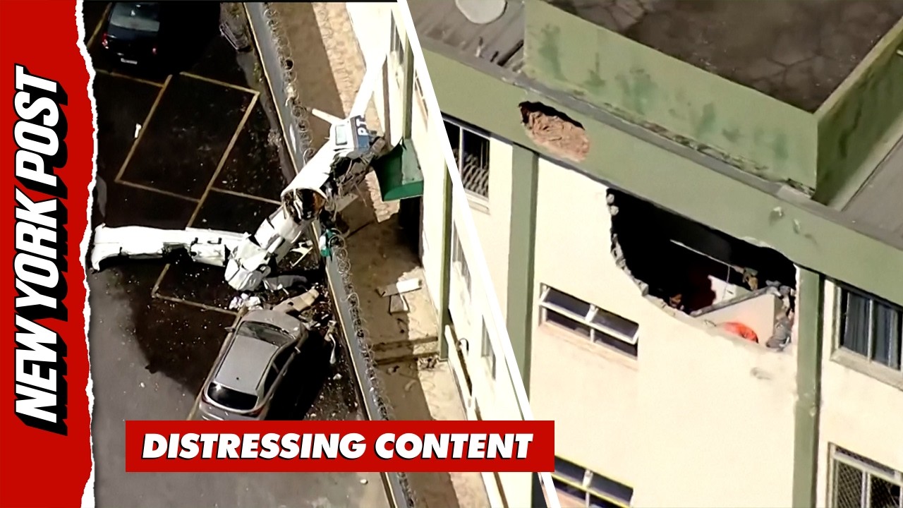 Plane Slams Into Building in Brazil, Leaving Two Dead
