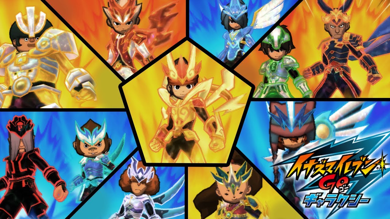 First Raimon - All Hissatsus, Keshin and Armed | Inazuma eleven GO Galaxy