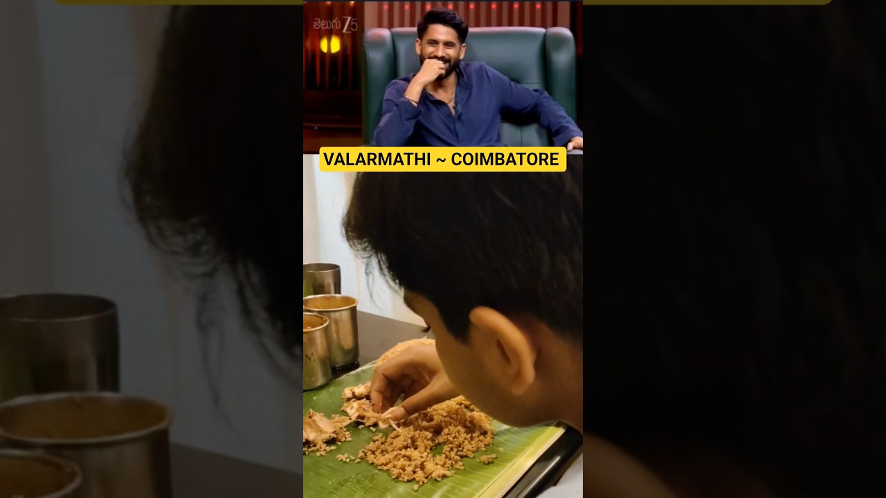 Naga Chaitanya's Favourite Food Spot Valarmathi Coimbatore #parota #valarmathi #nagachaitanya