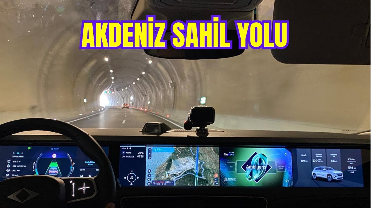 Akdeniz Sahil Yolu 2025 I Togg ile Uzun Yol
