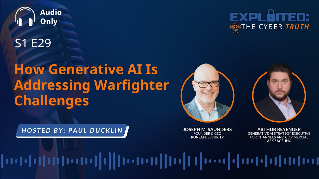 How Generative AI Is Addressing Warfighter Challenges