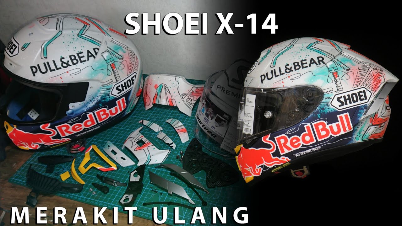 How to Reassemble SHOEI X-14 / X Spirit III