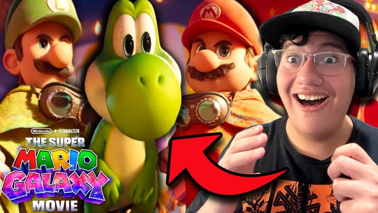 YOSHI LOOKS SO GOOD!! || The Super Mario Galaxy Movie Direct | Yoshi First Look REACTION & ANALYSIS
