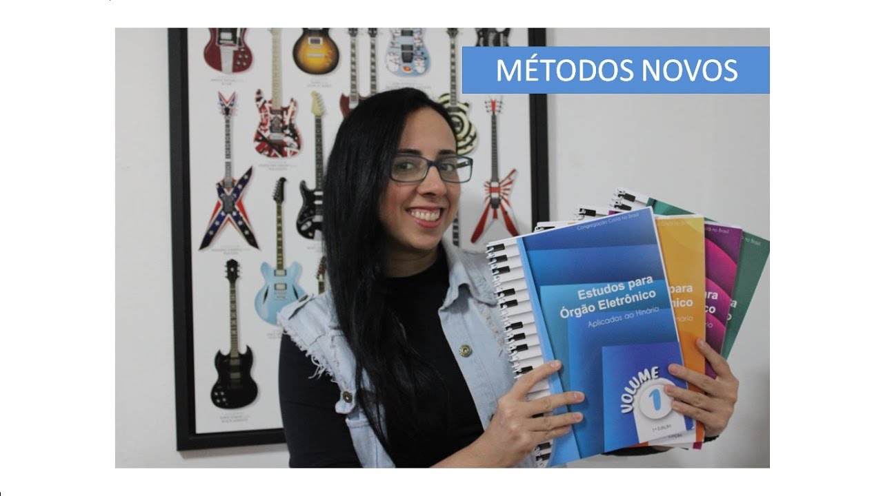 M&eacute;todos novos organista CCB