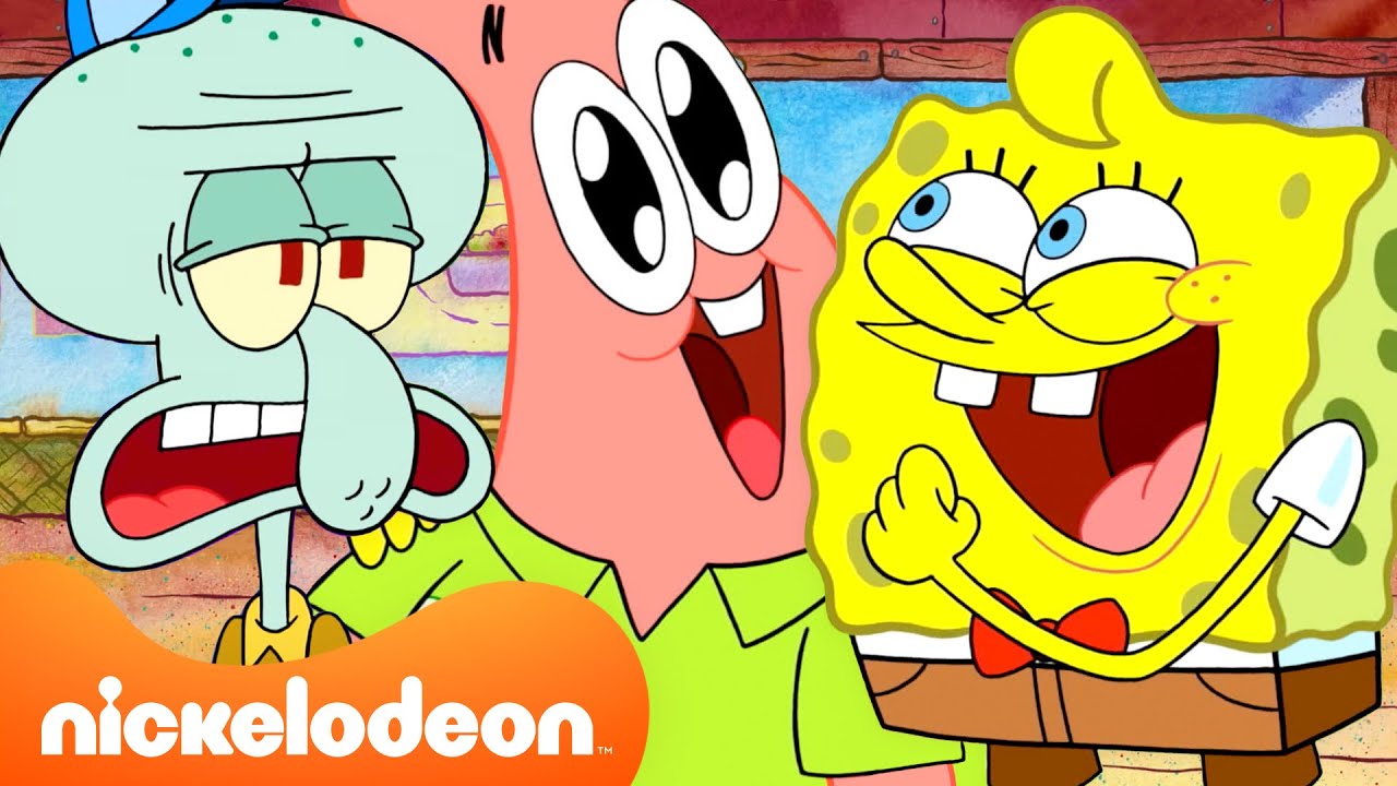 Patrick Star Show | 60 menit lagi bersama karakter asli di The Patrick Star Show! | Nickelodeon