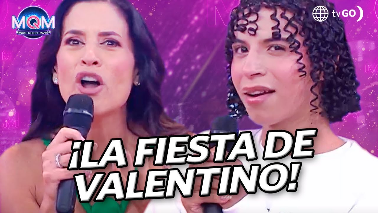 Mande Quien Mande: Así se vivió la fiesta del tiktoker Valentino (HOY)