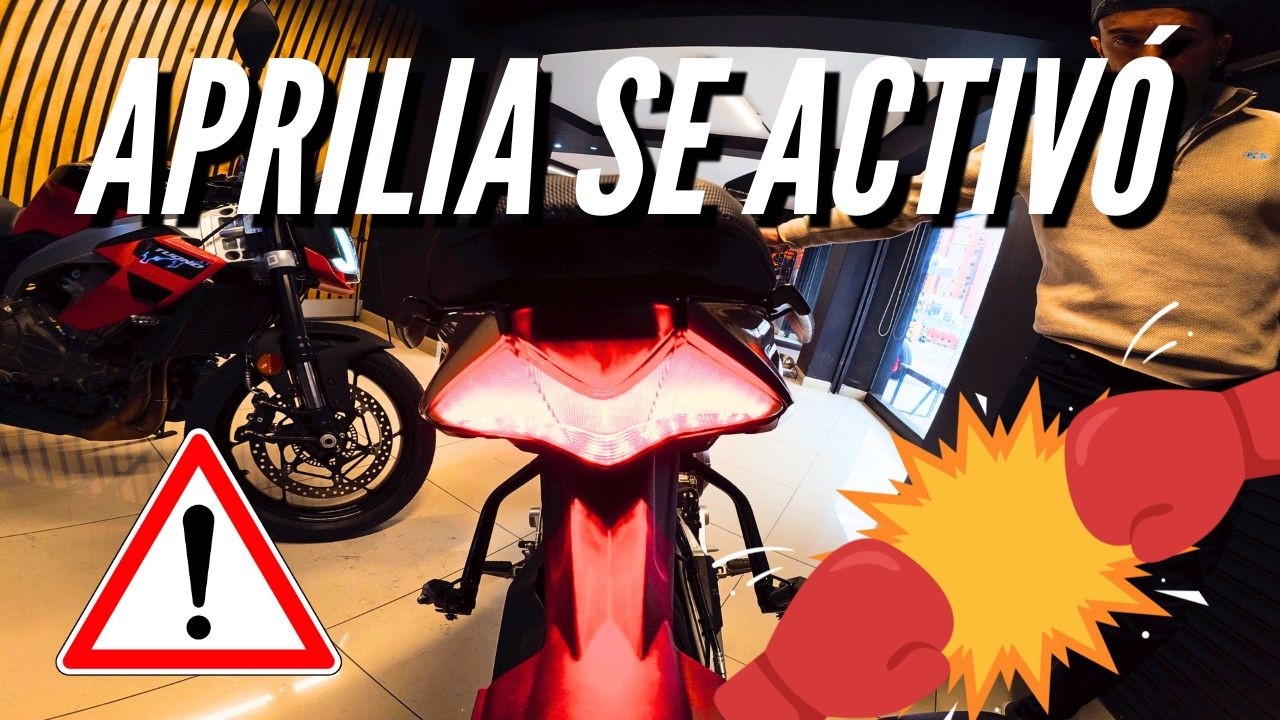 Conoci la APRILIA 457 Tuono🤯 - Sin Palabras.