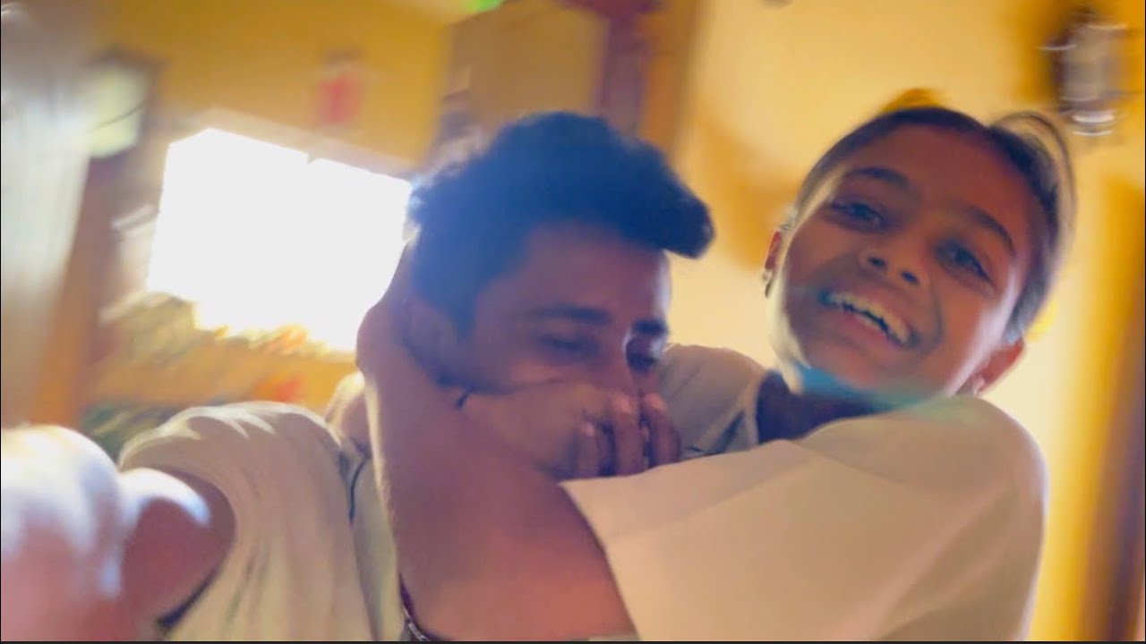 She use my brush 😂❤️ | Brother Sister | @prattukevlogs007 | Dharwad | #karnataka #belagavi #hubli |