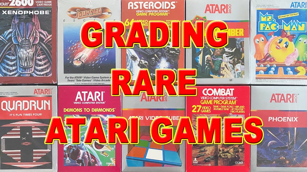 Sending Rare Atari Games to WATA for Grading