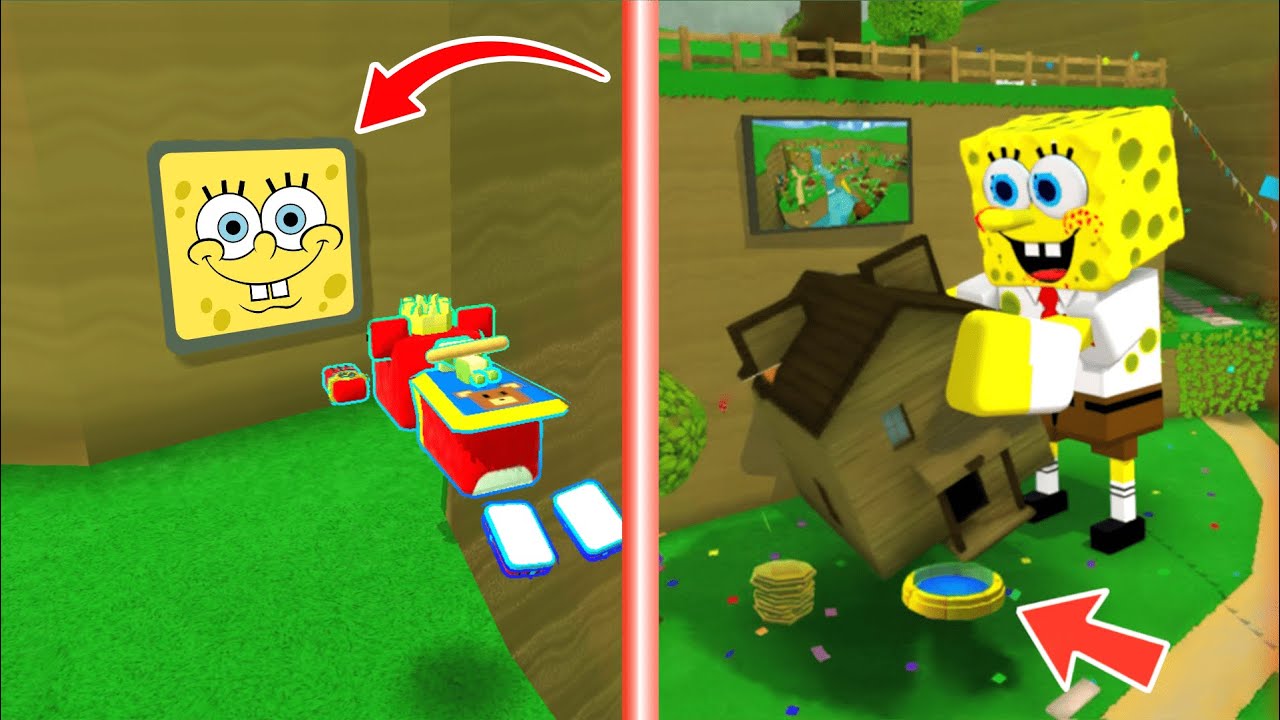 New Secret Spongebob Boss - Super Bear Adventure