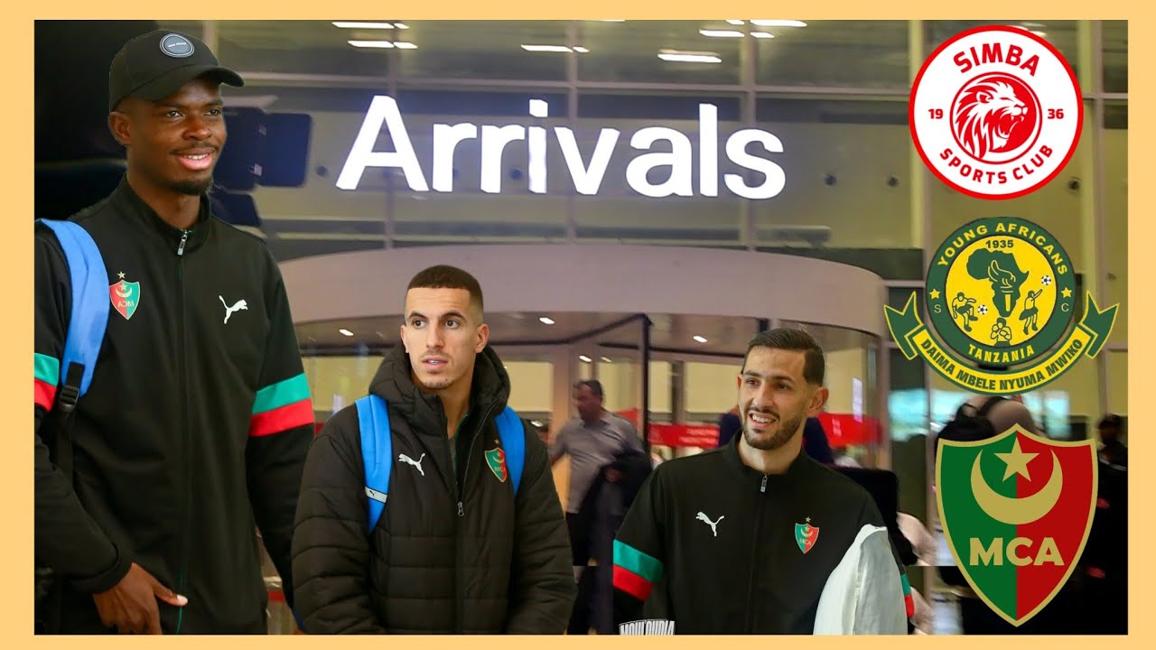 KIPRE JUNIOR Aongoza Msafara WAPINZANI wa SIMBA na YANGA, MC ALGER NA CONSTANTINE WATUA DAR Kibabe