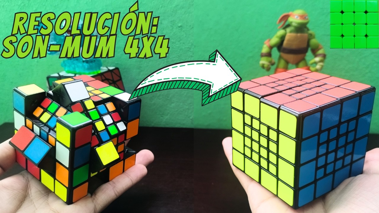 Resolviendo cubos #3: Son-mum 4x4
