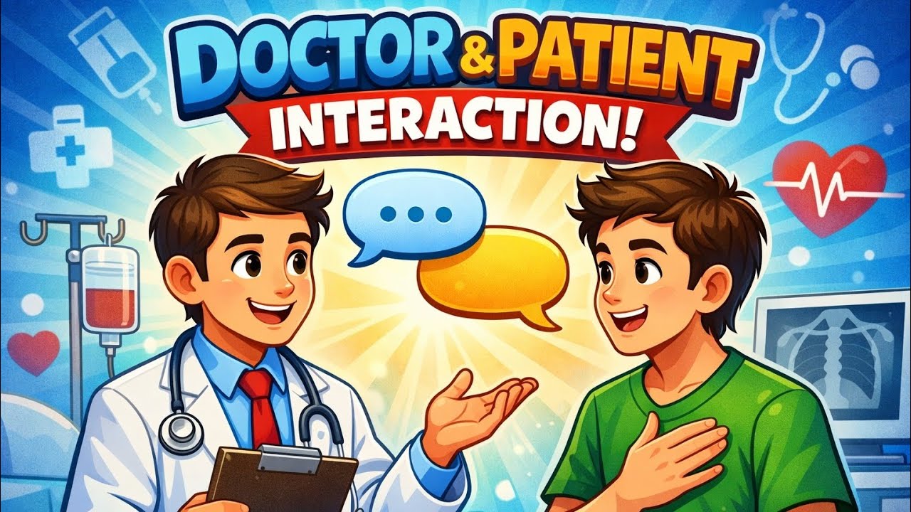 Hospital Visit and Interaction with Doctor, Nurse, Reception & Blood Laboratory 