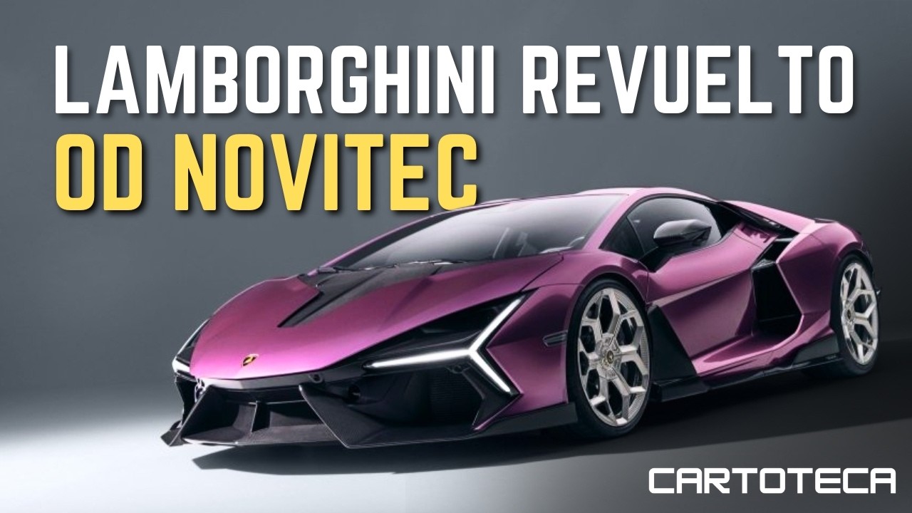 Lamborghini Revuelto Novitec 2026 - 1048 KM i stylistyka z kultowego Diablo