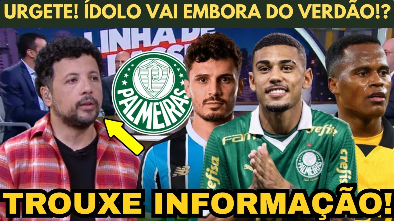 ANDRÉ HERNAN TRAZ INFORMAÇÕES! RAPHAEL VEIGA NO GRÊMIO!? SITUAÇÃO DE JHON ARIAS E SAÍDA DE PROMESSA!