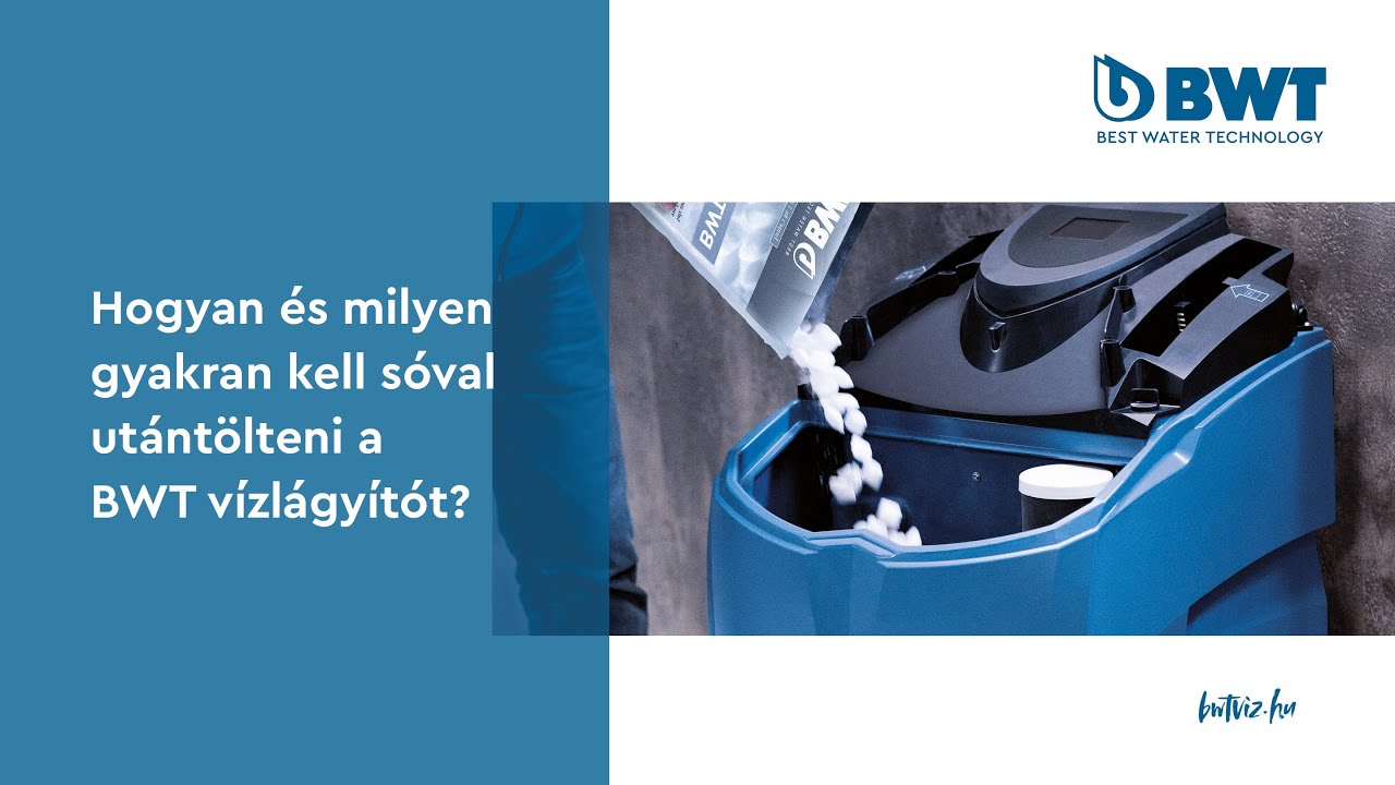 Hogyan &eacute;s milyen gyakran kell s&oacute;val felt&ouml;lteni a v&iacute;zl&aacute;gy&iacute;t&oacute; k&eacute;sz&uuml;l&eacute;ket?