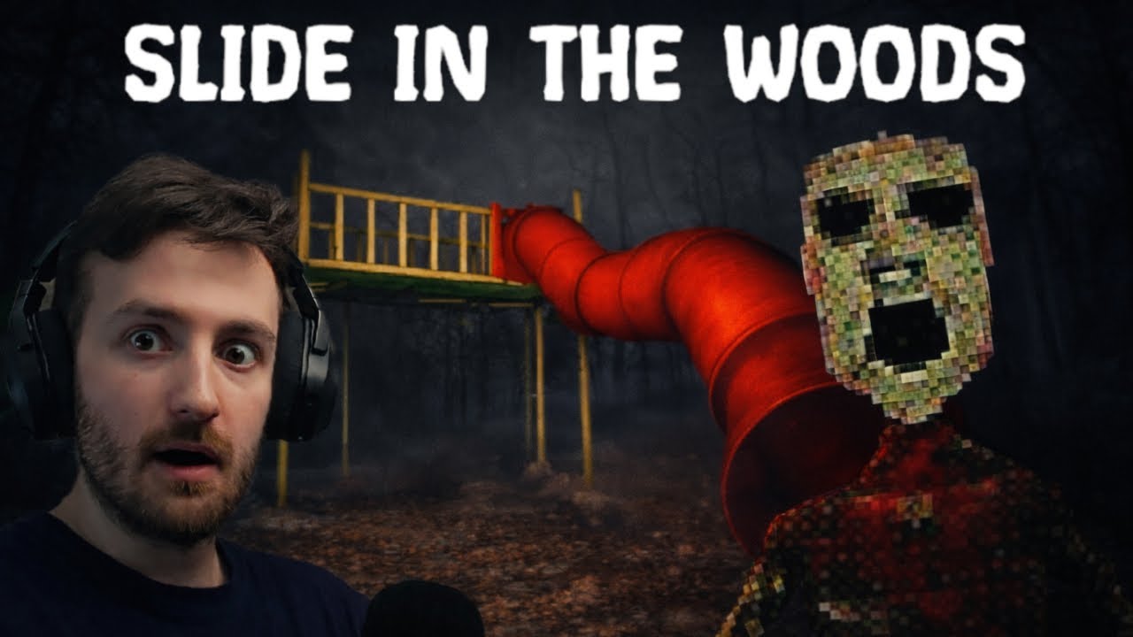 The Slide Goes to Another World! / Slide In The Woods (Horror Game)