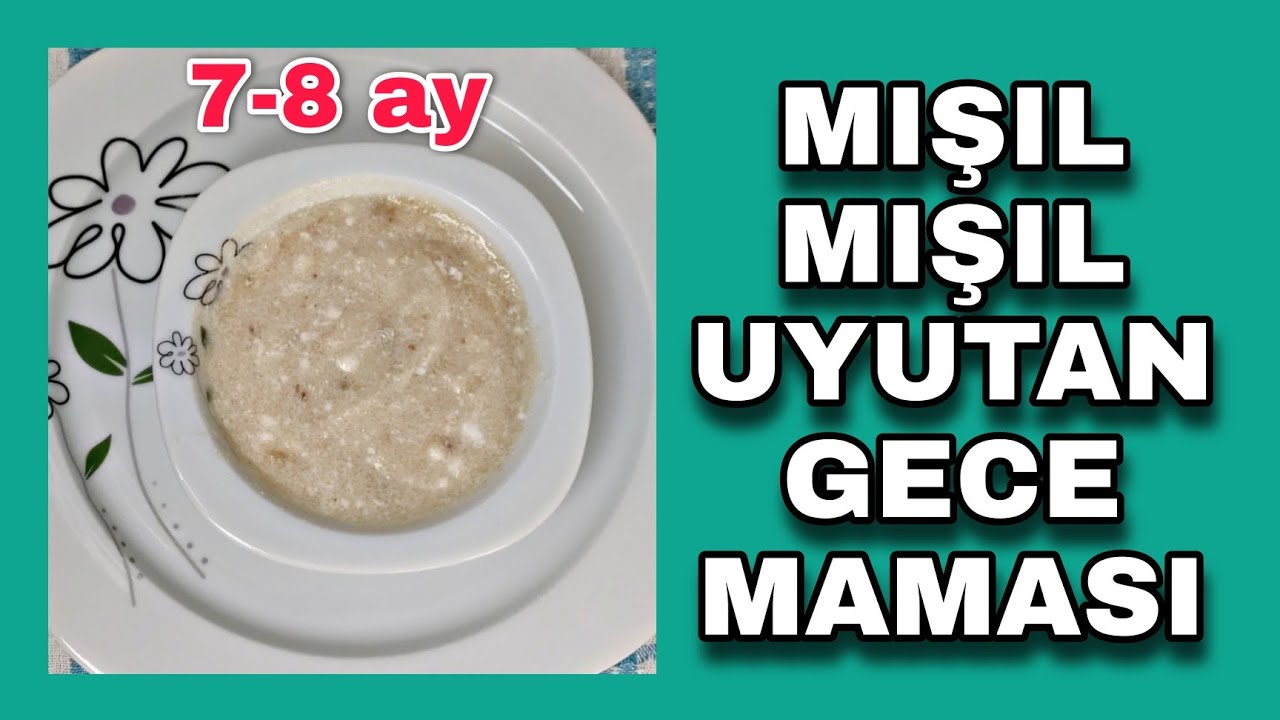 BEBEKLERİ MIŞIL MIŞIL UYUTAN TOK TUTAN GECE MAMASI ( 7-8 ay ) - S&uuml;per Anne